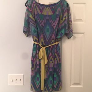 Ladies Adrianna Papell Dress with cold shoulders